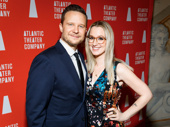 Will Chase and Ingrid Michaelson spend date night at Atlantic Theater Company's annual gala.