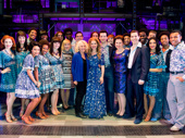 London's Beautiful cast felt the earth move under their feet when they got a surprise visit from Carole King herself!(Photo: Craig Sugden)