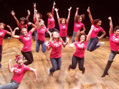 Who run the world? Hamilton girls! The ladies of Broadway's revolutionary hit banded together on International Women's Day to donate to Dress for Success. Werk!.(Photo: Instagram.com/elizabeth.judd)