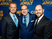 A trio of Come From Away players: Lee MacDougall, Joel Hatch and Geno Carr. 