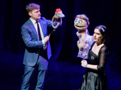 Steven Boyer as Tyrone & Stephanie D'Abruzzo as Kate Monster take the stage to sing "There's a Fine, Fine Line" from Avenue Q.