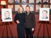 You can catch the talented twosome of Cate Blanchett and Richard Roxburgh at the Ethel Barrymore Theatre through March 19...or on the wall at Sardi's now and forever.