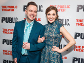 Bandstand-bound star Laura Osnes steps out to support her friend, Joan of Arc's music copyist Benjamin Rauhala.