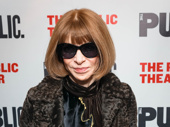 Vogue Editor-in-Chief Anna Wintour always stands out at an event.