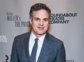 The Price's Mark Ruffalo is ready for opening night.