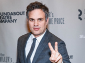 Peace out! Congrats to Mark Ruffalo and the cast of The Price on a wonderful Broadway opening. Catch the play at the American Airlines Theatre through May 7. 