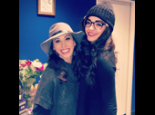 This former Broadway.com vlogger lovefest is too much too handle! Queen Lesli Margherita recently snapped a pic with On Your Feet! queen Ana Villafañe after catching the vibrant musical.(Photo: Instagram.com/queenlesli)
