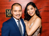 Miss Saigon stars Jon Jon Briones and Eva Noblezada hit the red carpet on their opening night.