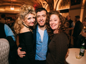 They happen to like New York! Scarlett Strallen, Tam Mutu and Mylinda Hull get together at closing night of The New Yorkers at Encores!