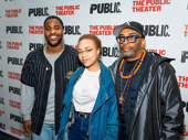 Malcolm Washington, Satchel Lee and film legend Spike Lee hit the off-Broadway circuit.