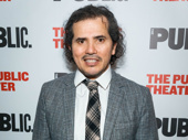 Latin History for Morons's scribe and star John Leguizamo suits up for his off-Broadway opening.