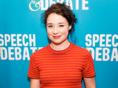 Speech & Debate's original stage and film star Sarah Steele hits the red carpet. Catch her on the big screen beginning on April 7!