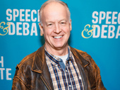 Tony winner Reed Birney steps out to support Sarah Steele, his stage daughter in The Humans.
