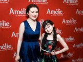 Lilla Crawford steps out to support her sister Savvy Crawford in her scene-stealing Broadway debut in Amélie.