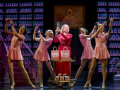 Christine Ebersole as Elizabeth Arden and the cast of War Paint. 