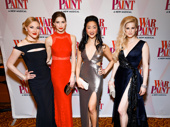 The glam squad has arrived! War Paint's Steffanie Leigh, Mary Claire King, Stephanie Jae Park and Angel Reda strike a pose.