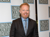 Stage and screen fave Jesse Tyler Ferguson attends the Broadway opening of Oslo.