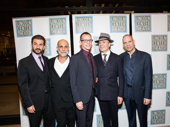 The gents of Oslo look sharp: Michael Aronov,  Anthony Azizi , T. Ryder Smith, Jefferson Mays and Daniel Oreskes.