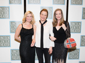 Oslo's ladies hit the red carpet: Angela Pierce, Jennifer Ehle and Henny Russell snap a pic. 