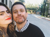 Spring Awakening reunion! Kathryn Gallagher and Michael Arden catch up in sunny California.(Photo: Instagram.com/kathryngallagher) 