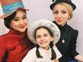 All the cool kids wear hats! Sunday in the Park with George's Ashley Park, Mattea Conforti and Annaleigh Ashford hang backstage.(Photo: Instagram.com/ashleyparklady)