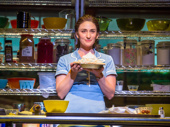 Sara Bareilles as Jenna in Waitress. 
