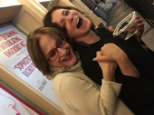 Crazy Ex-Girlfriend's Rachel Bloom congratulates her former guest star Patti LuPone on a wonderful performance in Broadway's War Paint.(Photo: Instagram.com/racheldoesstuff)
