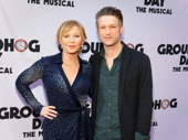 Law & Order: SVU’s Kelli Giddish and Peter Scanavino step out to support their pal and former co-star Andy Karl on his Broadway opening.