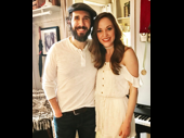 Even in the midst of Bandstand previews, Laura Osnes still finds time to support the theater! She recently visited The Great Comet's Josh Groban.(Photo: Instagram.com/lauraosnes)