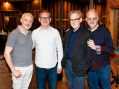 War Paint's music man Scott Frankel, orchestrator Bruce Coughlin, lyricist Michael Korie and scribe Doug Wright get together.