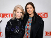 Powerful women! Indecent producer Daryl Roth and Tony winner Julie Taymor get together.