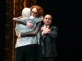 Indecent’s scribe Paula Vogel and director Rebecca Taichman embrace.