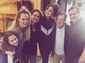 It's the last week in the park! Sunday in the Park with George's Mattea Conforti, Jenni Barber, director Sarna Lapine, Ashley Park, Brooks Ashmanskas and Robert Sean Leonard get together. Catch them at the Hudson Theatre through April 23!(Photo: Instagram.com/matteaconforti) 