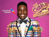 Charlie & the Chocolate Factory's Kyle Taylor Parker looks scrumdiddlyumptious in that suit.