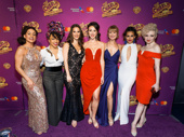 The ladies of Charlie & the Chocolate Factory look delicious: Talya Groves, Monette McKay, Robin Masella, Kristen Piro, Amy Quanbeck, Yesenia Ayala and Paloma Garcia-Lee.