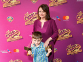 Funny girl Rachel Dratch takes her son Eli Benjamin Wahl to Charlie & the Chocolate Factory's Broadway opening.