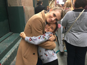This hat may be finished, but Sunday and the Park with George's friendships will go on. Annaleigh Ashford and Mattea Conforti share a hug after the final performance.(Photo: Instagram.com/matteaconforti)