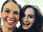 Gorgeous gals! Sutton Foster and her former Violet co-star Emerson Steele's selfie game is strong.(Photo: Instagram.com/suttonlenore)