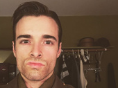 There's no selfies like a two-show day selfie! Bandstand's Corey Cott works it for the camera.(Photo: Instagram.com/naponacott)