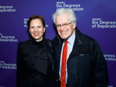 Four-time Tony winner Jerry Zaks and his wife Jill Rose attend the Broadway opening of Six Degrees of Separation.