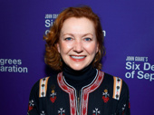 Tony winner Julie White attends Six Degrees of Separation's Broadway opening.