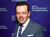 Tony winner Simon Stephens attends the Broadway opening of Six Degrees of Separation.