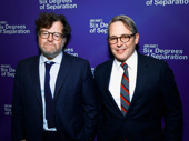 Nothing like old friends! Oscar winner Kenneth Lonergan and Tony winner Matthew Broderick step out for Six Degrees of Separation's opening night. 