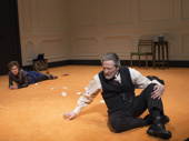 Laurie Metcalf and Chris Cooper in A Doll's House, Part 2 . *Photo of Original Broadway Cast