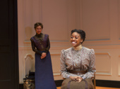 Laurie Metcalf and Condola Rashad in A Doll's House, Part 2 .*Photo of Original Broadway Cast
