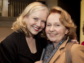 Director/choreographer Susan Stroman and Present Laughter's Kate Burton snap a sweet pic.(Photo: Chasi Annexy)