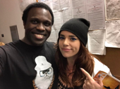 American Idiots reunite! Hamilton tour star Joshua Henry meets up with his former American Idiot co-star Alysha Umphress on tour.(Photo: Instagram.com/joshuahenrynyc)