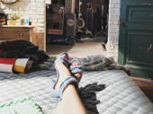 Two-time Tony winner toes! Sutton Foster kicks up her heels on the set of Younger. We can't wait to watch season four beginning on June 28 on TV Land!(Photo: Instagram.com/suttonlenore)