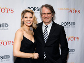 Together again! Kelli O'Hara and Bartlett Sher hit the red carpet.