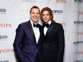 New York Pops conductor Steven Reineke and his husband Eric Gabbard snap a pic.
